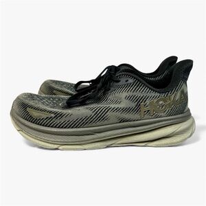 Hoka Clifton 9 Running Shoes Men’s Size 8 1127895 BLCKS Size 8